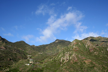 Anaga mountain in Tenerife island, Canary, Spain