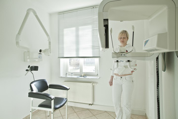 Roentgenraum beim Zahnarzt