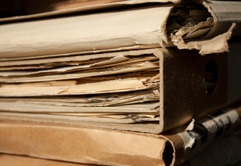 Folders on project engineer table