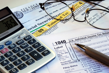 Calculate the income tax and other tax related documents