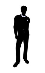 Male Business Silhouette