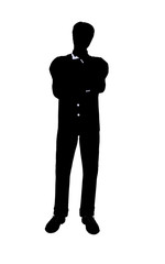 Male Business Silhouette