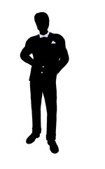 Male Business Silhouette