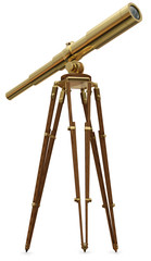 Fototapeta premium Vintage Telescope