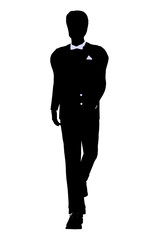 Male Business Silhouette