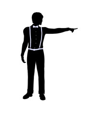 Male Business Silhouette