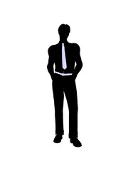 Male Business Silhouette