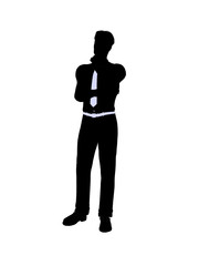 Male Business Silhouette
