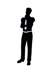 Male Business Silhouette