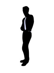 Male Business Silhouette