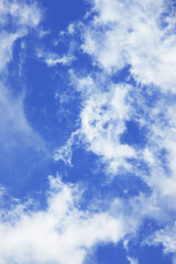 Fototapeta na wymiar 白い雲
