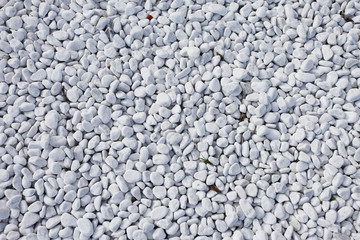 Weißer Kies - White gravel