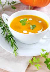 pumkin soup - kürbissuppe 2