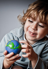 enfant terre planète avenir protéger sauvegarder sphère innocenc