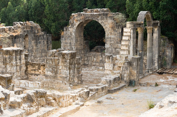 Excavation of an old city