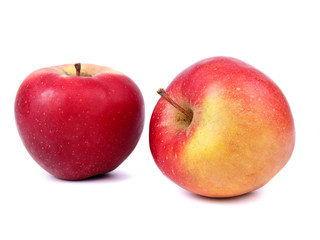 Ripe red apples
