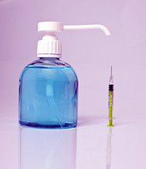lavage main hydro alcoolique antibactérien virus microbe propre