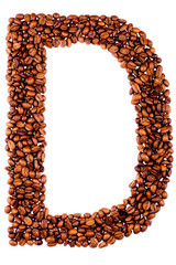 coffee letter D