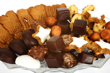 Bunter Weihnachtsteller