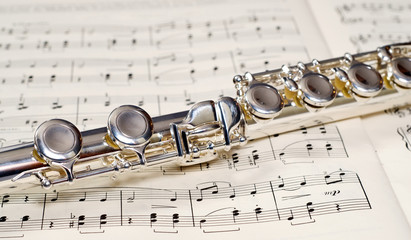 Obraz premium Flute Keys