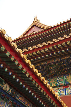 Painting Detail, Forbidden City, Beijing, China