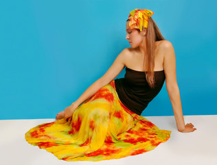 woman in sarong 3
