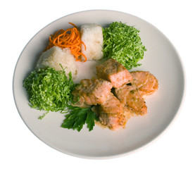 Photo of fish on plates
