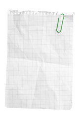 Paper Sheet with Paper Clip