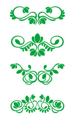 Flourish decorations