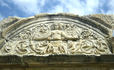 Ancient relief from ephesus