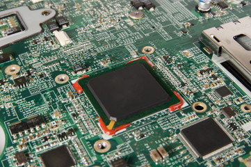 Fragment of the electronic circuit