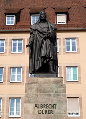 Albrecht Dürer Denkmal in Nürnberg
