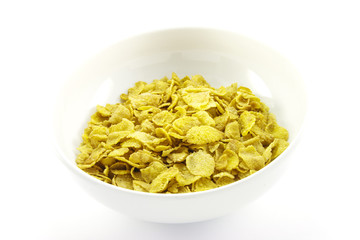 Cornflakes in a Bowl