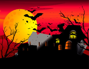 Halloween Vector Composition