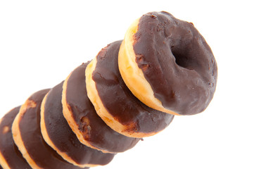 Chocolate donuts