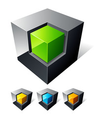 Business logo design color collection