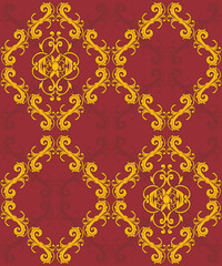 seamless retro wallpaper