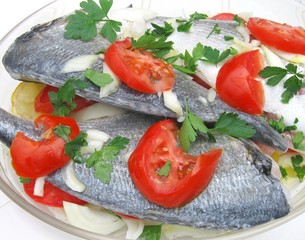 Daurades aux tomates