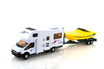 Naklejka premium Mobil home