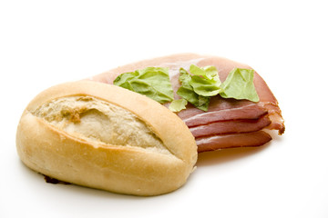Schinken Brötchen