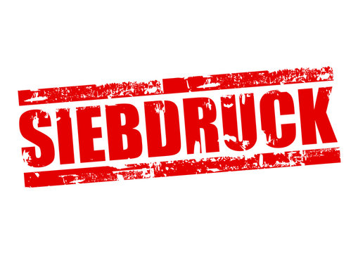 Siebdruck