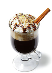 Winter Cocktail - Hot Chocolate with Rum