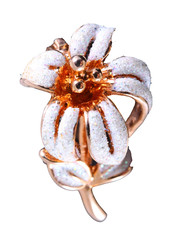 Woman brooch