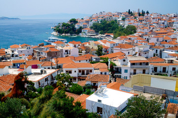Skiathos Island in Greece