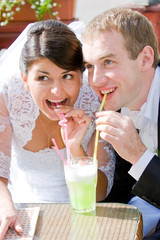 bride and groom