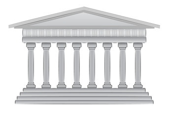 greek dome vector illustration © Slobodan Djajic