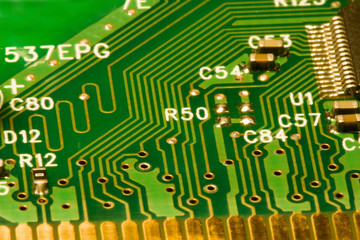 computer circuit board details background