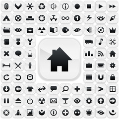 Vector beautiful icon set