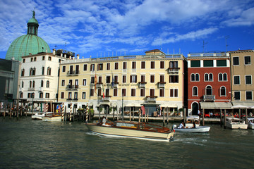 Fototapeta na wymiar Canal Grande, Venedig