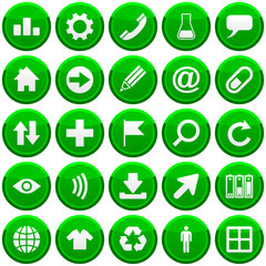 Vector beautiful icon set